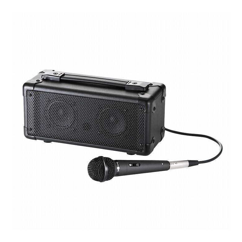 サンワサプライ マイク付キ拡声器スピーカー MM-SPAMPN(代引不可)【送料無料】|リコメン堂インテリア館