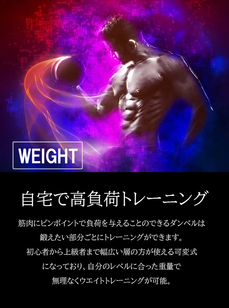 【公式販売店】ファイティングロードダンベル可変式2.5kg~50kg2個セット両手用ダンベルセットシャフトプレートセットダンベルセット筋トレファイティングロードリングフィット【送料無料】