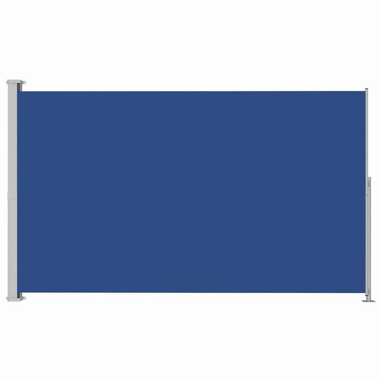 vidaXL パティオ用 格納式サイドオーニング 220x300cm ブルー ホーム&ガーデン 芝&ガーデン アウトドアリビング 屋外用傘・サンシェード｜リコメン堂インテリア館