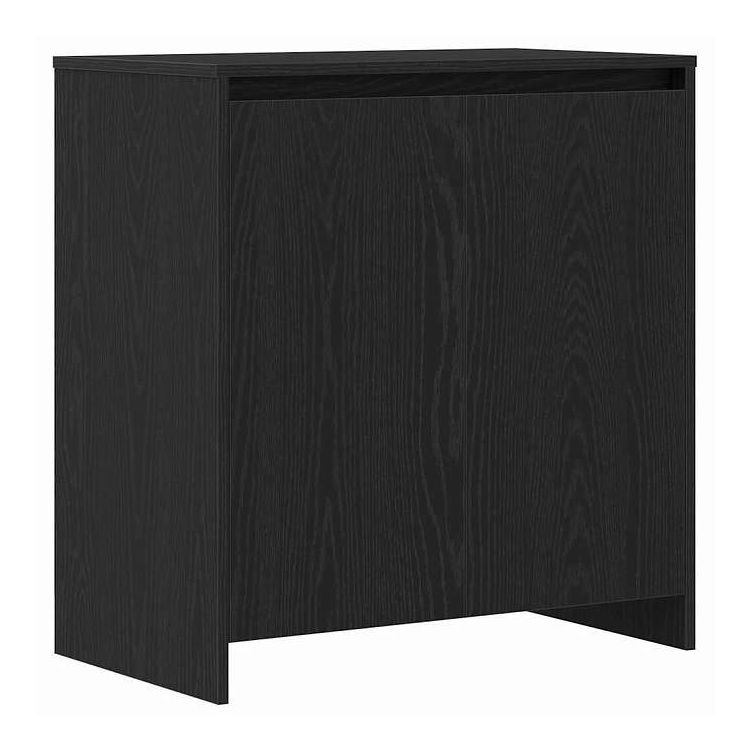 vidaXL サイドボード ブラックオーク 70x41x75 cm エンジニアードウッド 家具 キャビネット&収納 サイドボード(代引不可)【送料無料】