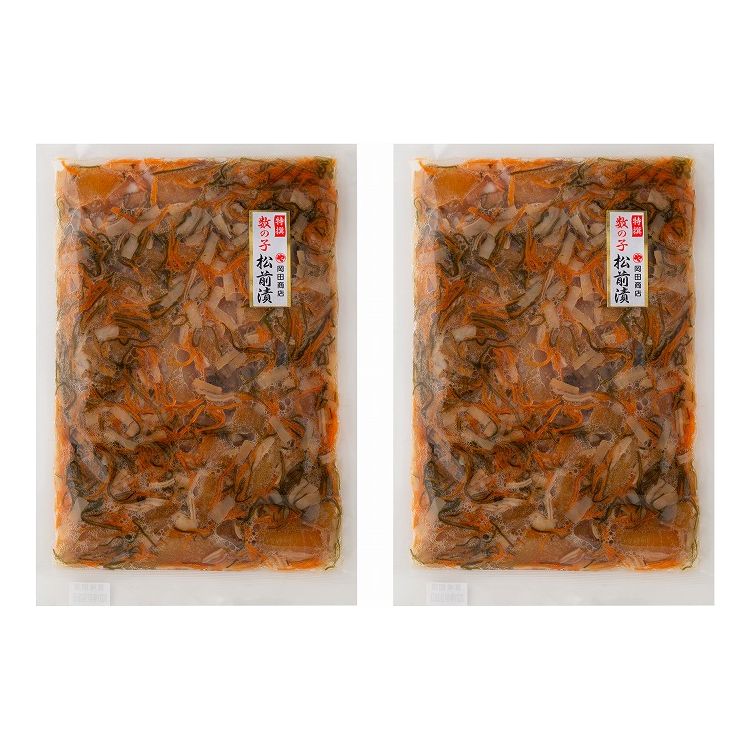 お徳用 北海道苫前 岡田商店 数の子松前漬け Bセット ギフト 産直 ご当地グルメ 熨斗 贈り物 新生活 お祝い お取り寄せ のし対応 (代引不可)【送料無料】