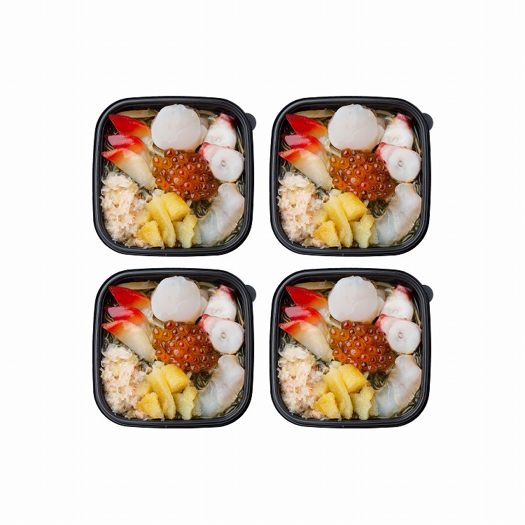 7種 海鮮 松前漬 個食タイプ 4個 ギフト 産直 ご当地グルメ 熨斗 贈り物 新生活 お祝い お取り寄せ のし対応 プレゼント 誕生日 (代引不可)【送料無料】
