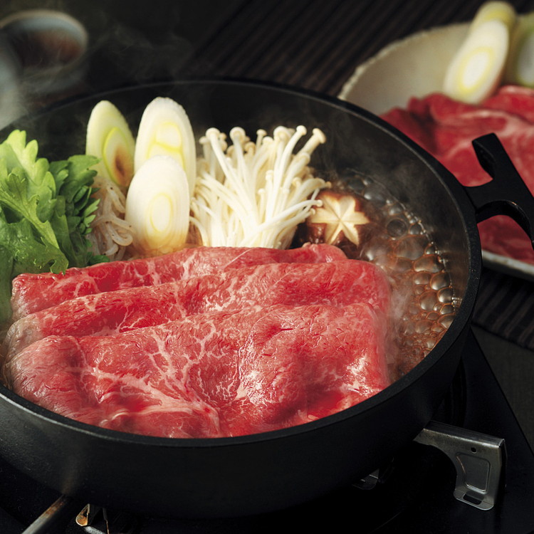 Amazon.co.jp: 宮崎県産 霧峰牛 肩ロースすき焼き用（400g