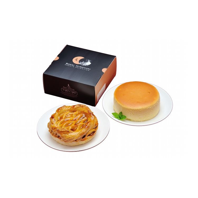 坂井宏行監修 津軽りんごパイと濃厚チーズケーキ×2 ギフト 産直 ご当地グルメ 熨斗 贈り物 新生活 お祝い お取り寄せ のし対応 (代引不可)【送料無料】