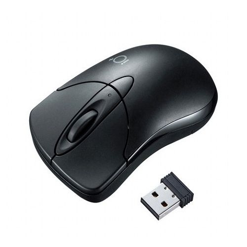 【5個セット】 サンワサプライ 静音ワイヤレスブルーLEDマウス "イオプラス" MA-IPWBS302BKX5(代引不可)【送料無料】|リコメン堂キッチン館