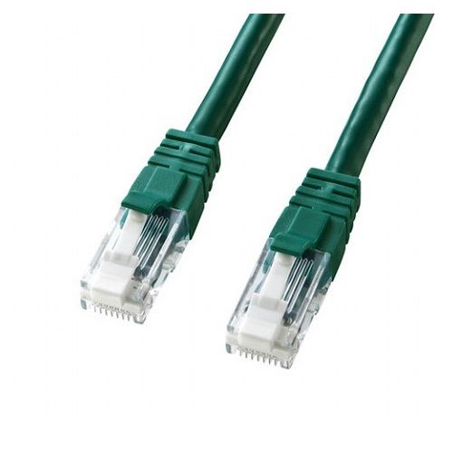 【5個セット】 サンワサプライ つめ折れ防止カテゴリ6LANケーブル KB-T6TS-07GNX5(代引不可)【送料無料】|リコメン堂キッチン館