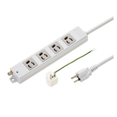 【5個セット】 サンワサプライ 抜け止めタップ 5m TAP-5431MGN2-5X5(代引不可)【送料無料】