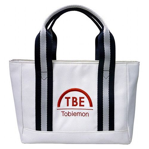 【5個セット】 TOBIEMON トートバッグ ホワイト T-TTBGX5(代引不可)【送料無料】|リコメン堂キッチン館