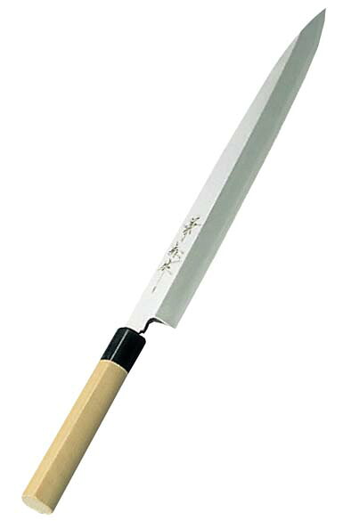 兼松作 日本鋼 柳刃包丁 27cm(代引不可)【送料無料】