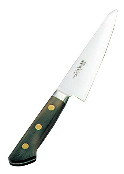 正広作 (日本鋼・ツバ付) 骨スキ 角型 15cm(代引不可)【送料無料】｜リコメン堂キッチン館