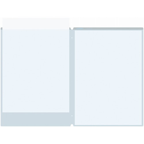 メニューブック(A4)用 中ビニール(2枚入)10セット(代引不可)【送料無料】