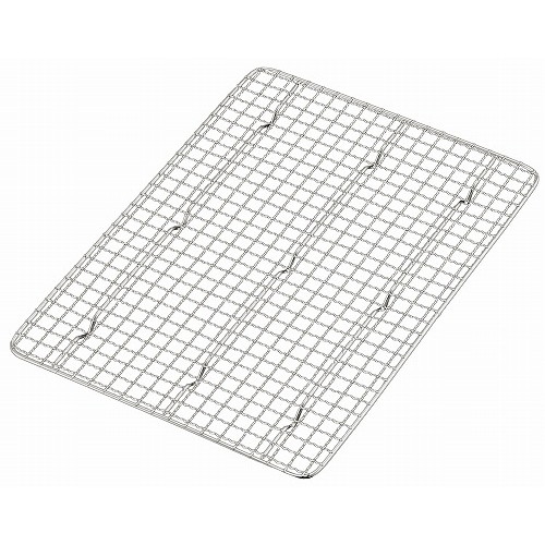 18-8 角バットアミ クリンプ目 3枚取 30408(代引不可)【送料無料】