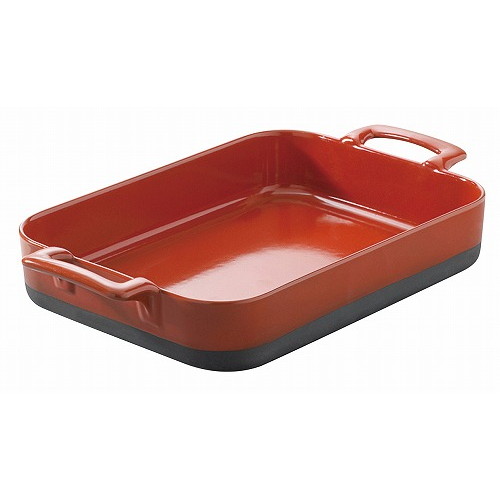 レヴォル エクリプス レクタンギュラーディッシュ レッド 19cm RVE635285(代引不可)【送料無料】 6,376円