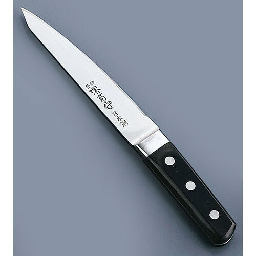 堺菊守 日本鋼(口金付)骨スキ 丸 13.5cm AKK5701【送料無料】
