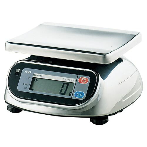 エー・アンド・デイ 防水・防塵デジタル秤 5Kg SL-5000WP BHK463【送料無料】|リコメン堂キッチン館