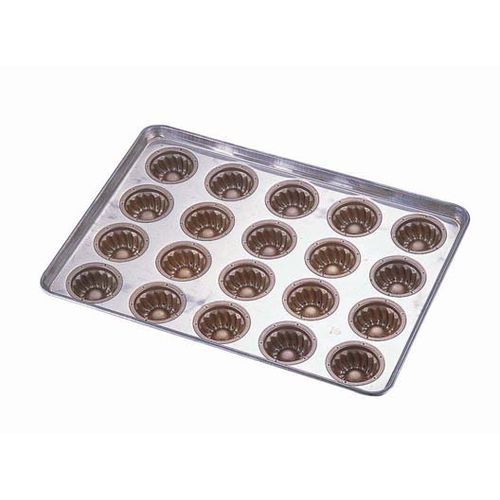 千代田金属 シリコン加工 ミニクグロフ型天板 (20ヶ取) WTV6701【送料無料】