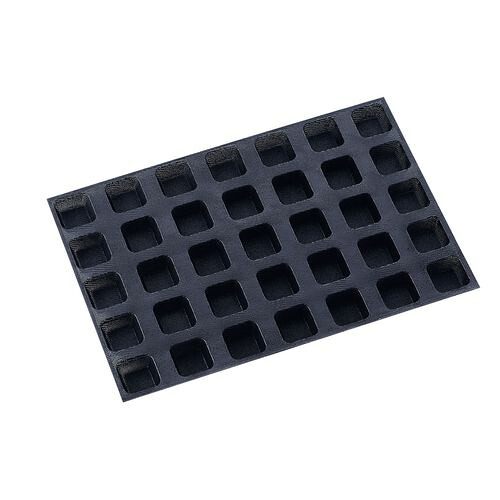 DEMARLE(ドゥマール) シルフォーム 35取 S1133バンズ・カレ 正方形 WDM1001【送料無料】