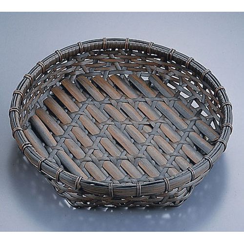 萬洋 樹脂製オードブル皿 茶 33cm 91-038B WOC1803【送料無料】