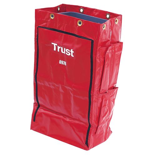 Trust(トラスト) クリーニングカート用 ポリライナー6978 レッド KTLJ104【送料無料】