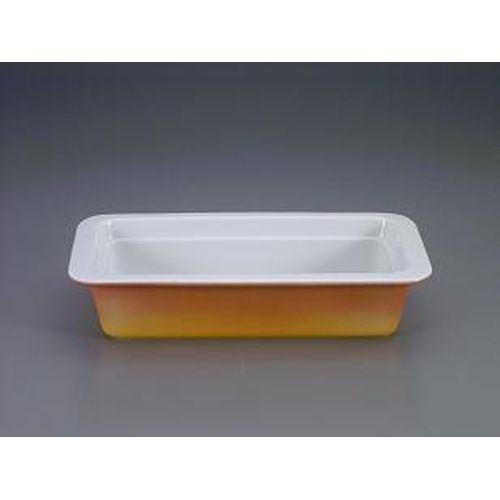 ロイヤル 陶器製 角ガストロノームパン PC625-13 1/3 カラー NGS042【送料無料】