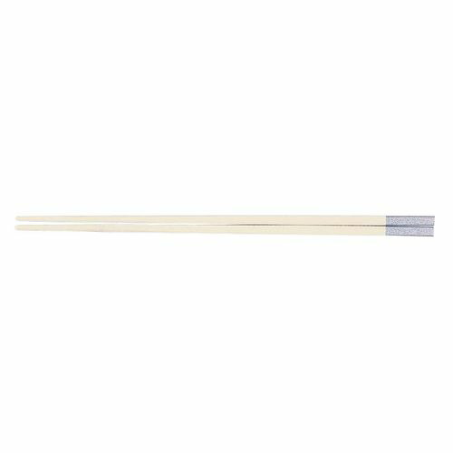 福井クラフト PBT和洋中角箸 シルバー(10膳入) 白 85915550 TTY3601【送料無料】