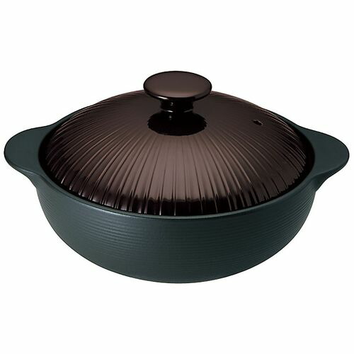 ミヤオ IH サーマテック 洋風土鍋 チョコ THM20 6.5号 QDN1901【送料無料】