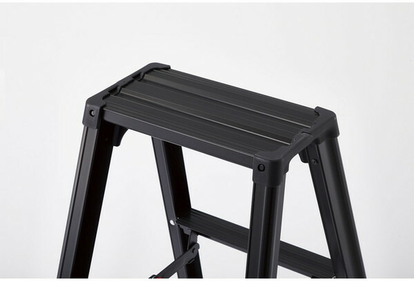 長谷川工業アルミ軽量専用脚立脚軽BLACKRZB-21b(代引不可)【送料無料】