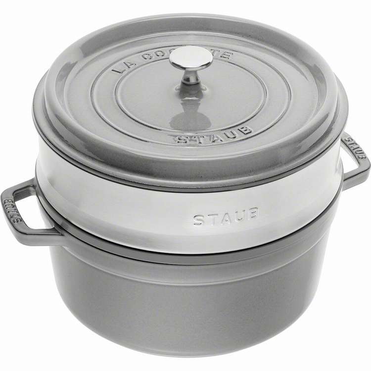 ストウブ ピコ・ココット スチーマーS 26cm40510-605GR(代引不可)【送料無料】