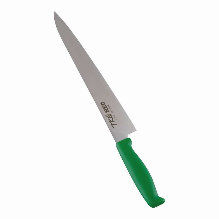 TKG-NEO(ネオ)カラー 筋引 27cm グリーン(代引不可)【送料無料】