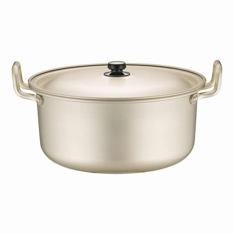 アカオ しゅう酸 実用鍋(硬質) 42cm(代引不可)【送料無料】