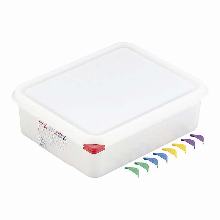 アラベン 密封カバー付食品保存コンテナー 1/2 100mm 3033(代引不可)【送料無料】