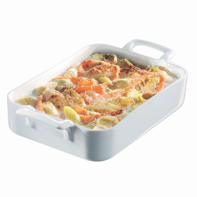 レヴォル レクタンギュラーディッシュ 26cm 614850 ホワイト(代引不可)【送料無料】
