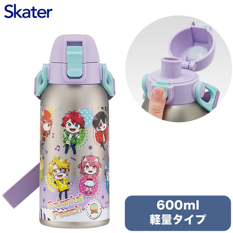 楽天市場】SK【カラフルピーチ ステンレス ダイレクトボトル 600ml