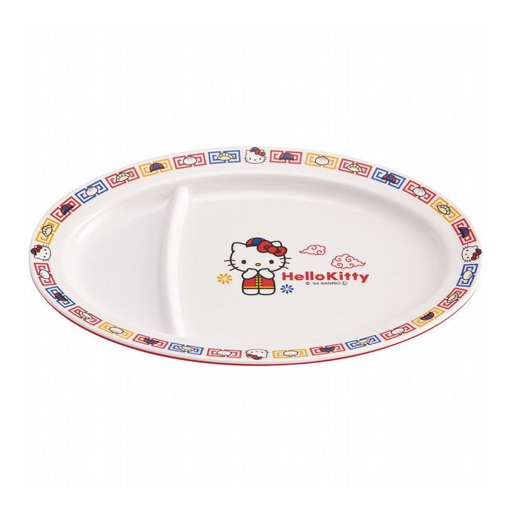 楽天市場】 ハローキティ メラミン製チャーハン皿 町中華