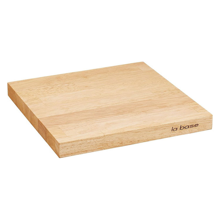 楽天市場】ラバーゼ la base まな板 26cm LB-009 日本製 ゴムの木 木製