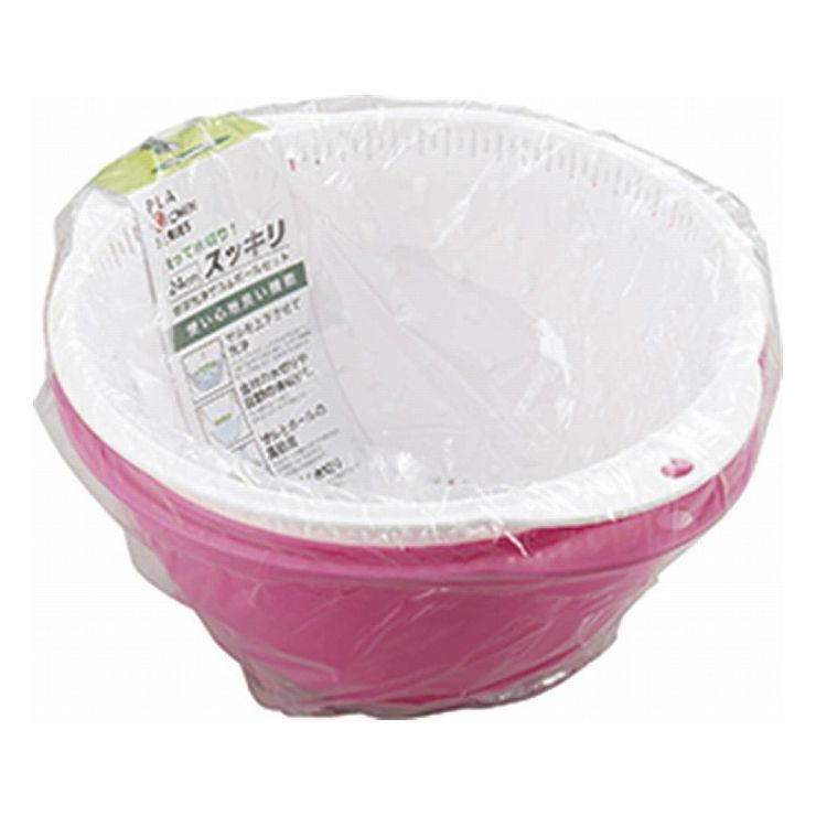 楽天市場】BN-245P 野菜洗浄ザル・ボールセット スッキリ ピンク【送料