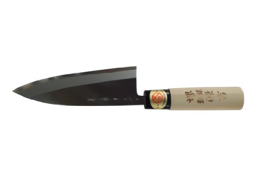 楽天市場】堺寛光 特製霞 出刃(片刃) 22.5cm 34387 AZT6110【送料無料