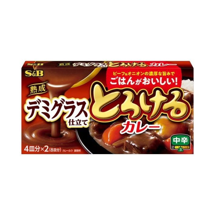 【単品60個セット】 S&B とろけるカレー デミグラス仕立て 140g(代引不可)【送料無料】｜リコメン堂キッチン館