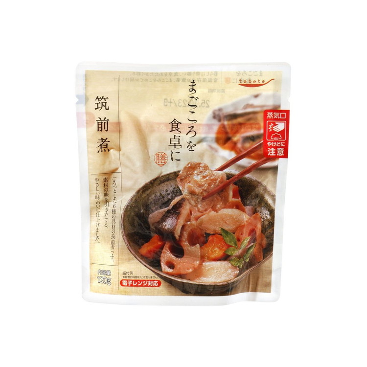 【単品30個セット】 tabeteまごころを食卓に 膳 筑前煮 120g(代引不可)【送料無料】