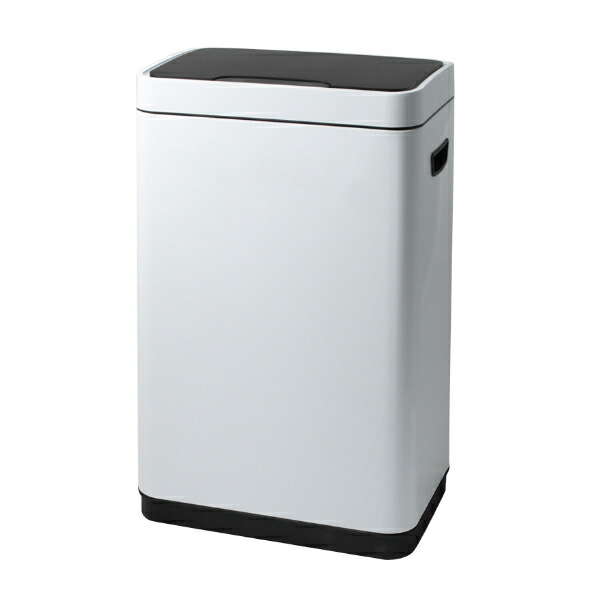 OPUS JAVA Vegas ステンレス ゴミ箱 インナーなし 50L WH JH-8828DKC(代引不可)【送料無料】