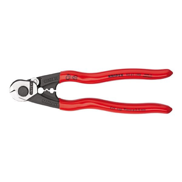 KNIPEX(クニペックス) 9561-190 ワイヤーロープカッター (SB)(代引不可)