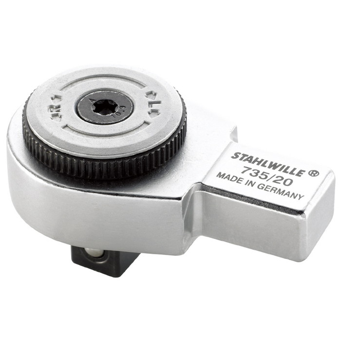 STAHLWILLE(スタビレー) 735/20 トルクレンチ差替ヘッド(ラチェット) (58250020)(代引不可)【送料無料】