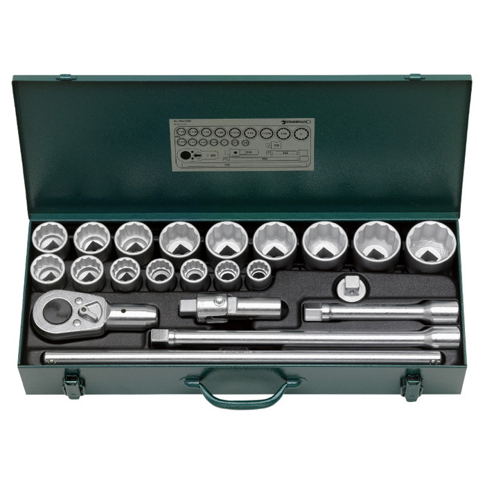 STAHLWILLE(スタビレー) 55A/16/6 (3/4SQ)ソケットレンチセット (96054103)(代引不可)【送料無料】