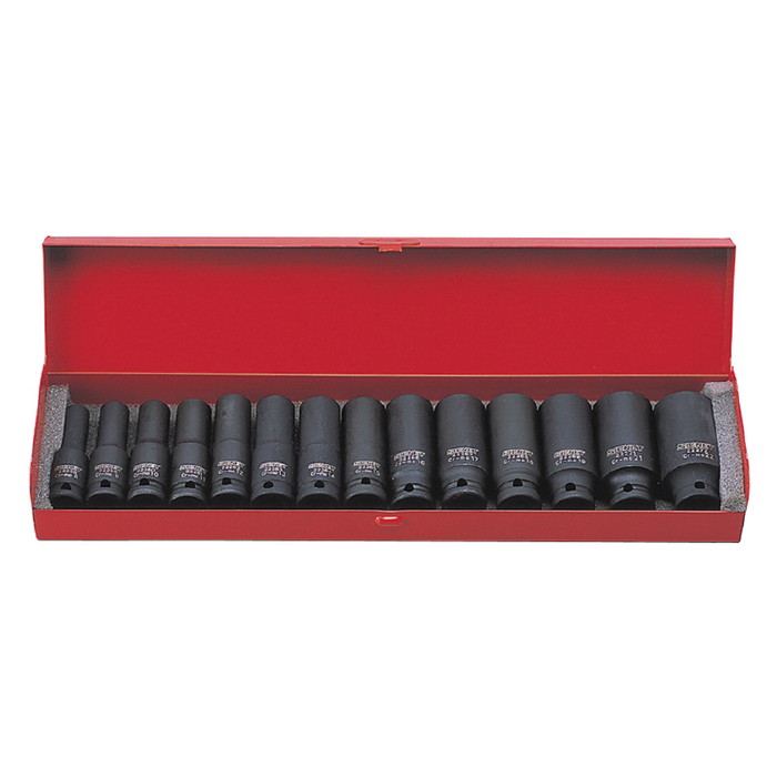 SIGNET(シグネット) 23296 1/2DR 14PC ミリ ディープインパクトソケットセット(代引不可)【送料無料】