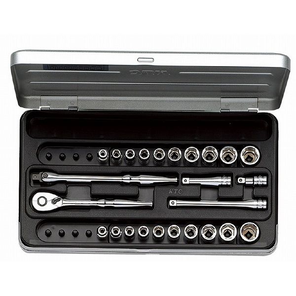 KTC 京都機械工具 TB2X20B (6.3SQ)ソケットレンチセット(インチ)(代引不可)【送料無料】
