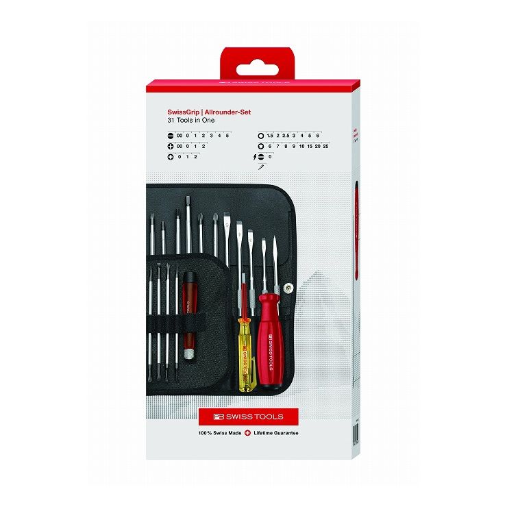 完売 Pb Swiss Tools ピービ スイスツールズ スイスグリップ オールラウンダー 差替式ドライバーセット ペーパーbox入 8515cbb 代引不可 送料無料 今月限定 特別大特価 Www Lexusoman Com