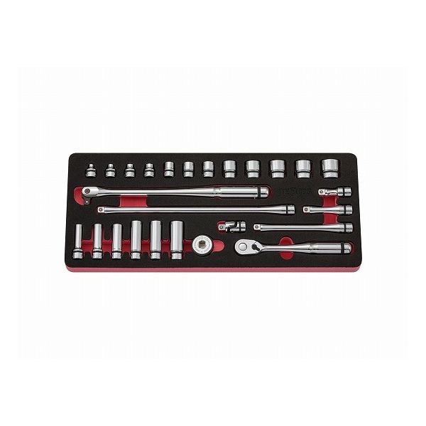 KTC 京都機械工具 ネプロス 9.5sq ソケットレンチセット[26点組] NTB3X26C(代引不可)【送料無料】
