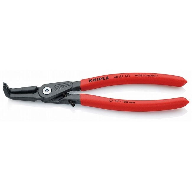 KNIPEX(クニペックス) 4841-J31 穴用精密スナップリングプライヤー 曲(ストッハ(代引不可)【送料無料】 6,624円