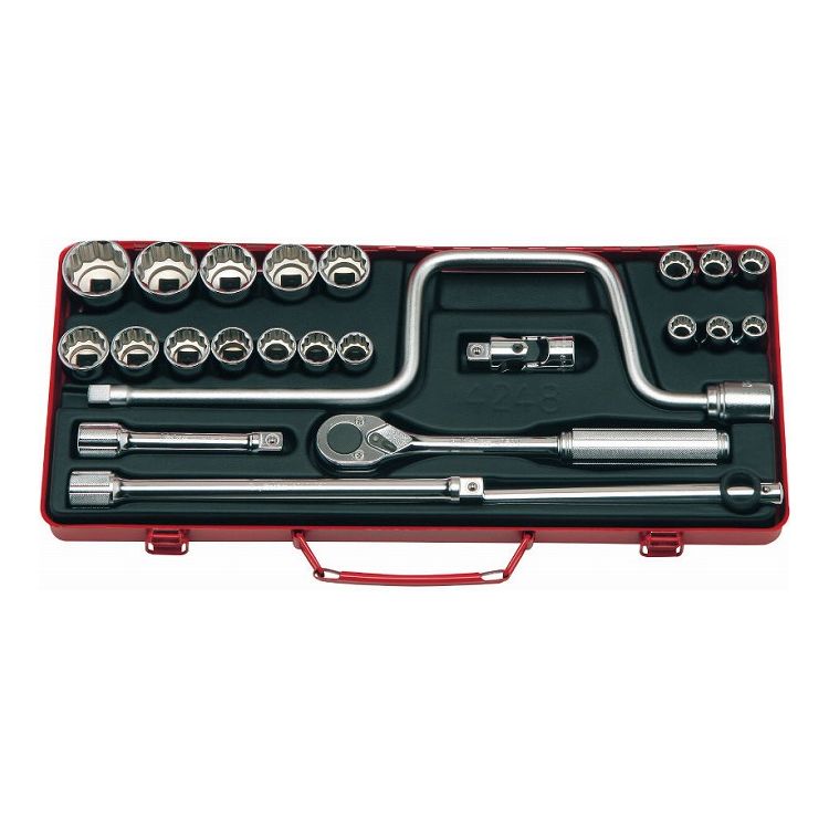 KOKEN コーケン 4248M 1/2"ソケットセット 24ガ組(代引不可)【送料無料】｜リコメン堂生活館