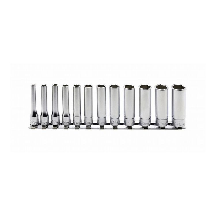 KOKEN コーケン RS2305M/12 1/4"12角ディープソケットレールセット(代引不可)【送料無料】|リコメン堂生活館